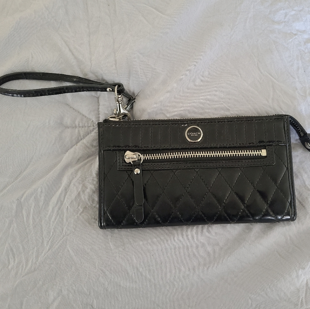 Coach wrist wallet